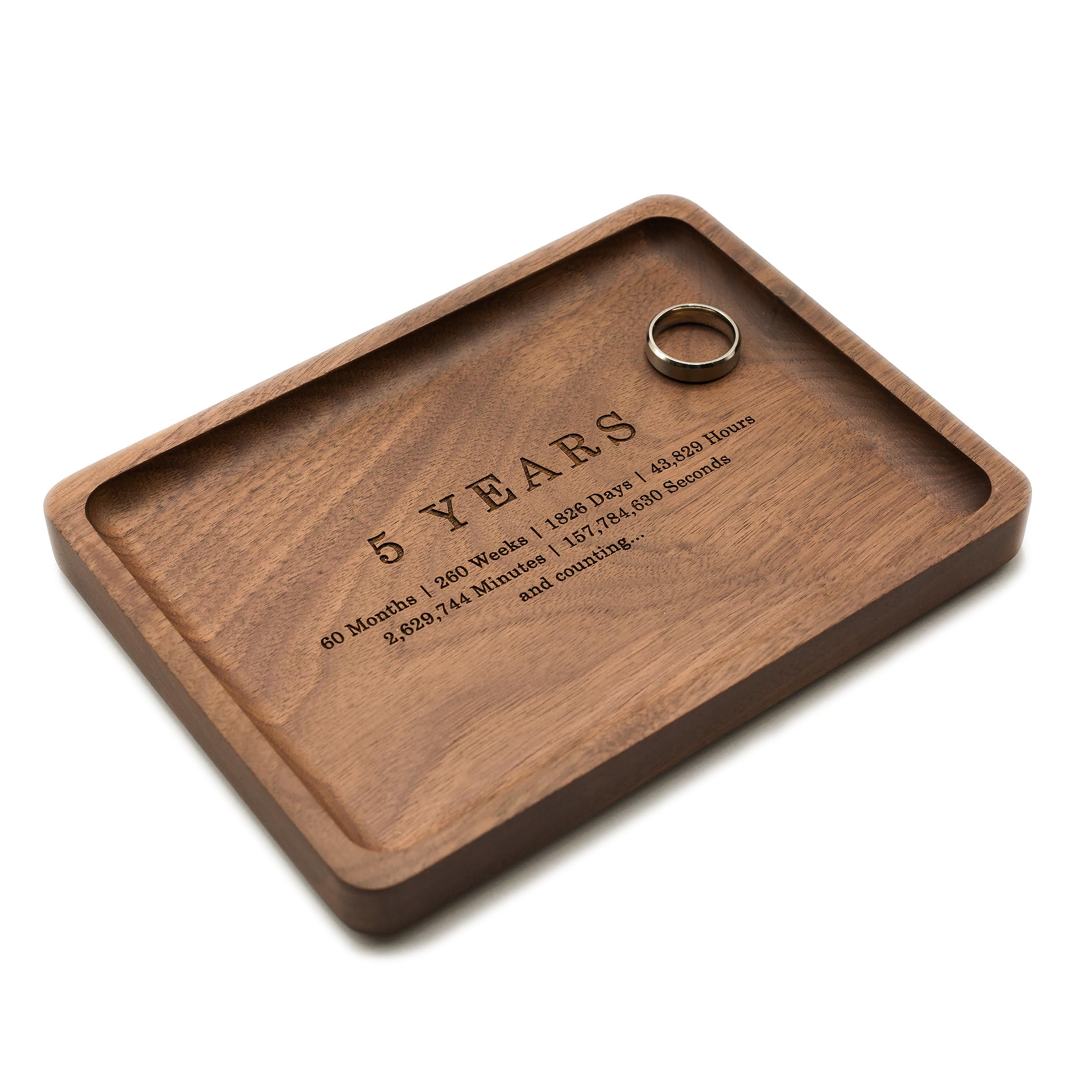 MUUJEE Engraved Ring Dish