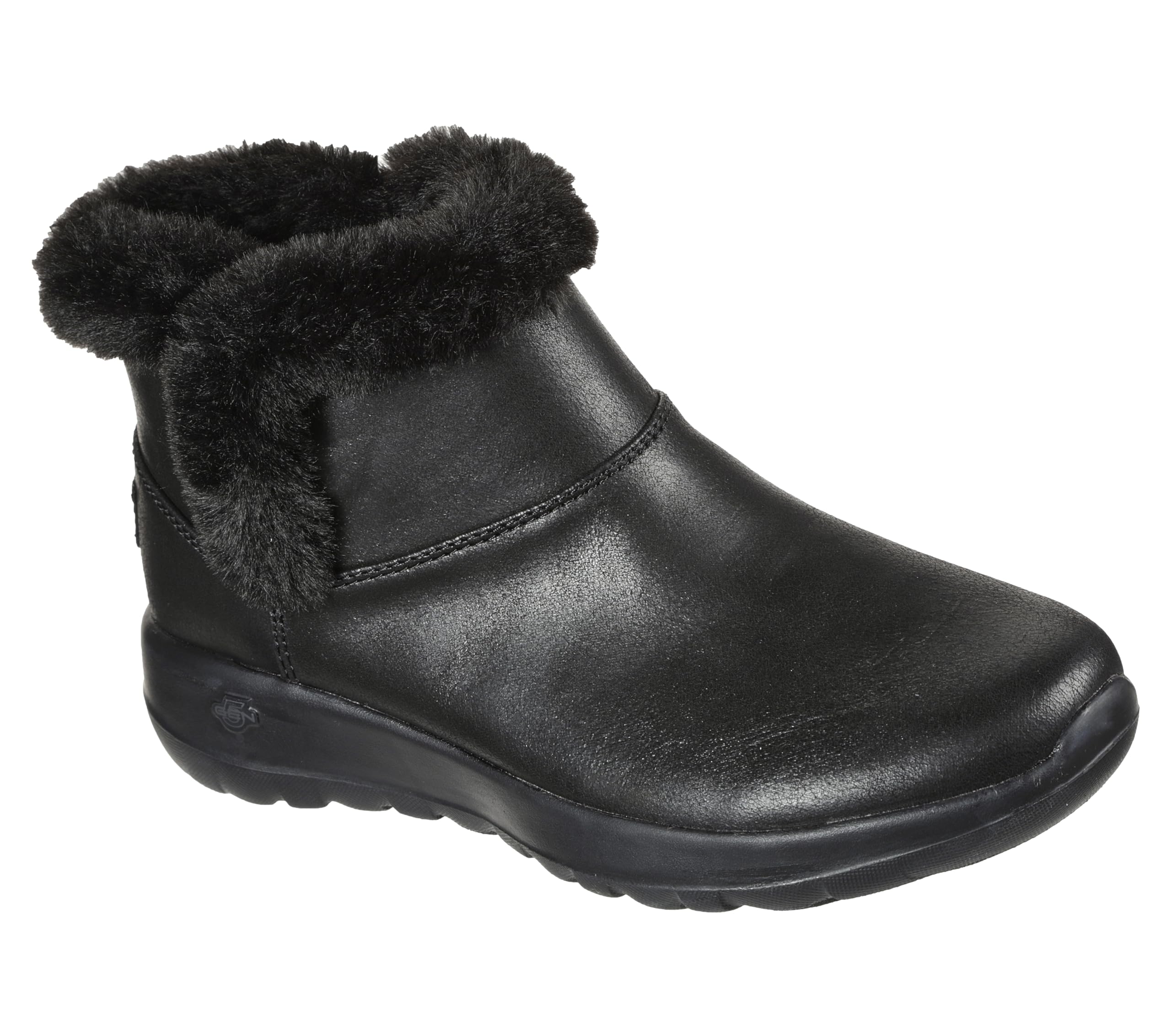 Skechers Womens On-the-go Joy Endeavor Trainers, Black Textile, 4 UK