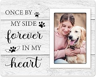Pet Memorial Gifts, Dog Memorial Gifts, Memorial Picture Frame for Loss of Pet Dog Cats, Bereavement Gifts for Loss of Pet, Dog Memorial Gifts for Loss of Dog