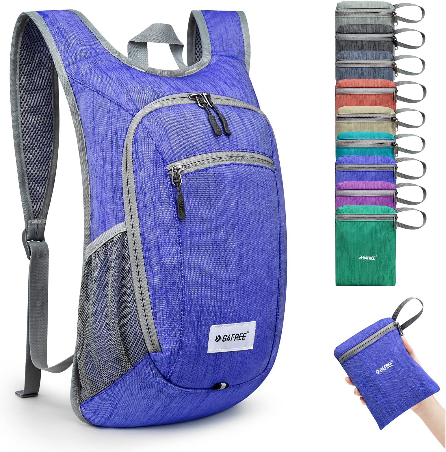 10L/15/20L Backpack Lightweight Packable Daypack Small Foldable Shoulder Bag