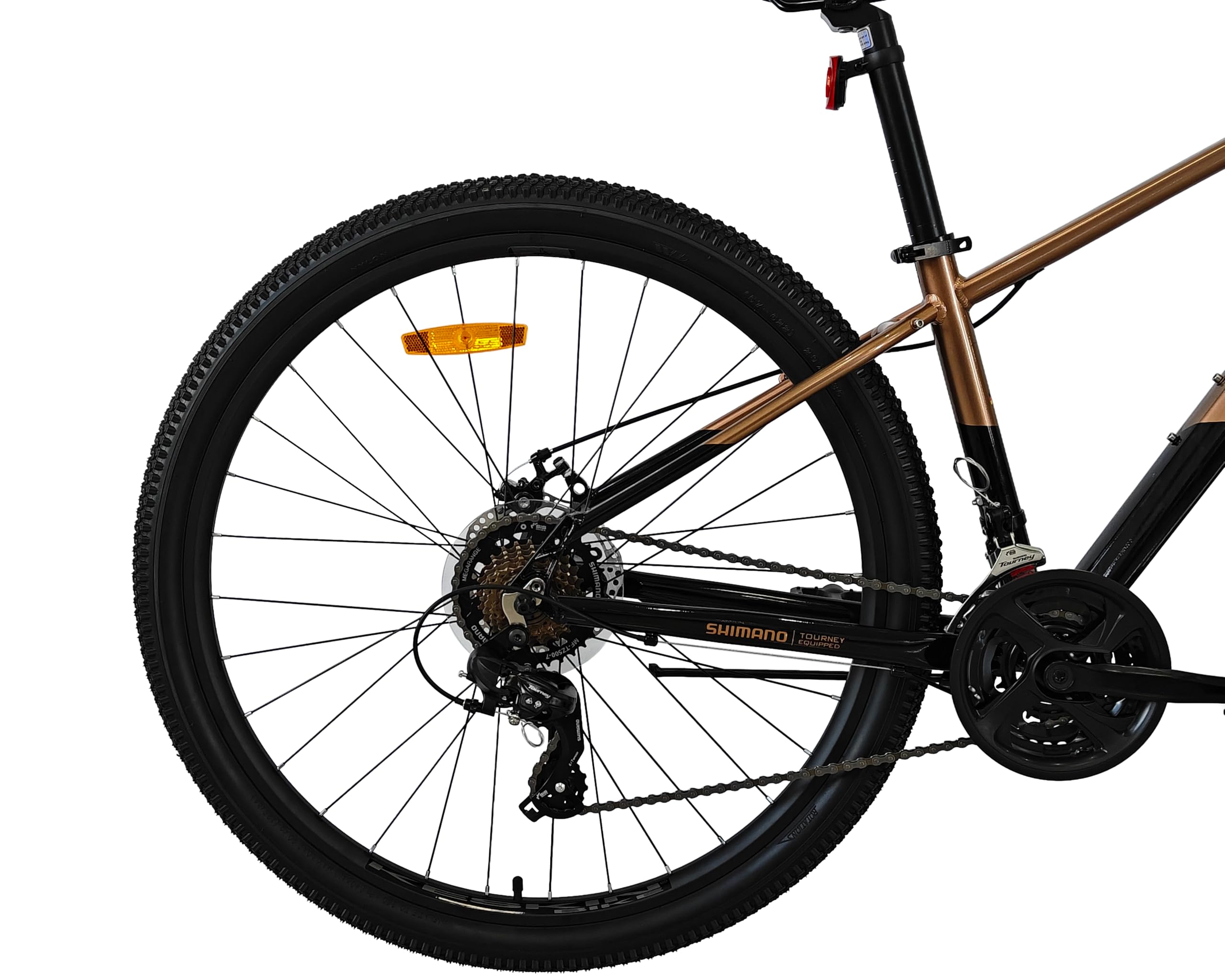 HT MTB1 29" x 2.35 – Aluminiumrahmen, SM21-Speed, Bronze Schwarz
