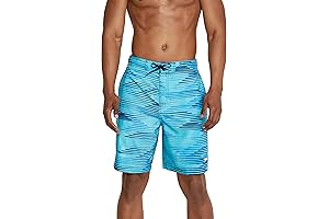 Men's Swim Trunk Knee Length Boardshort Bondi Printed
