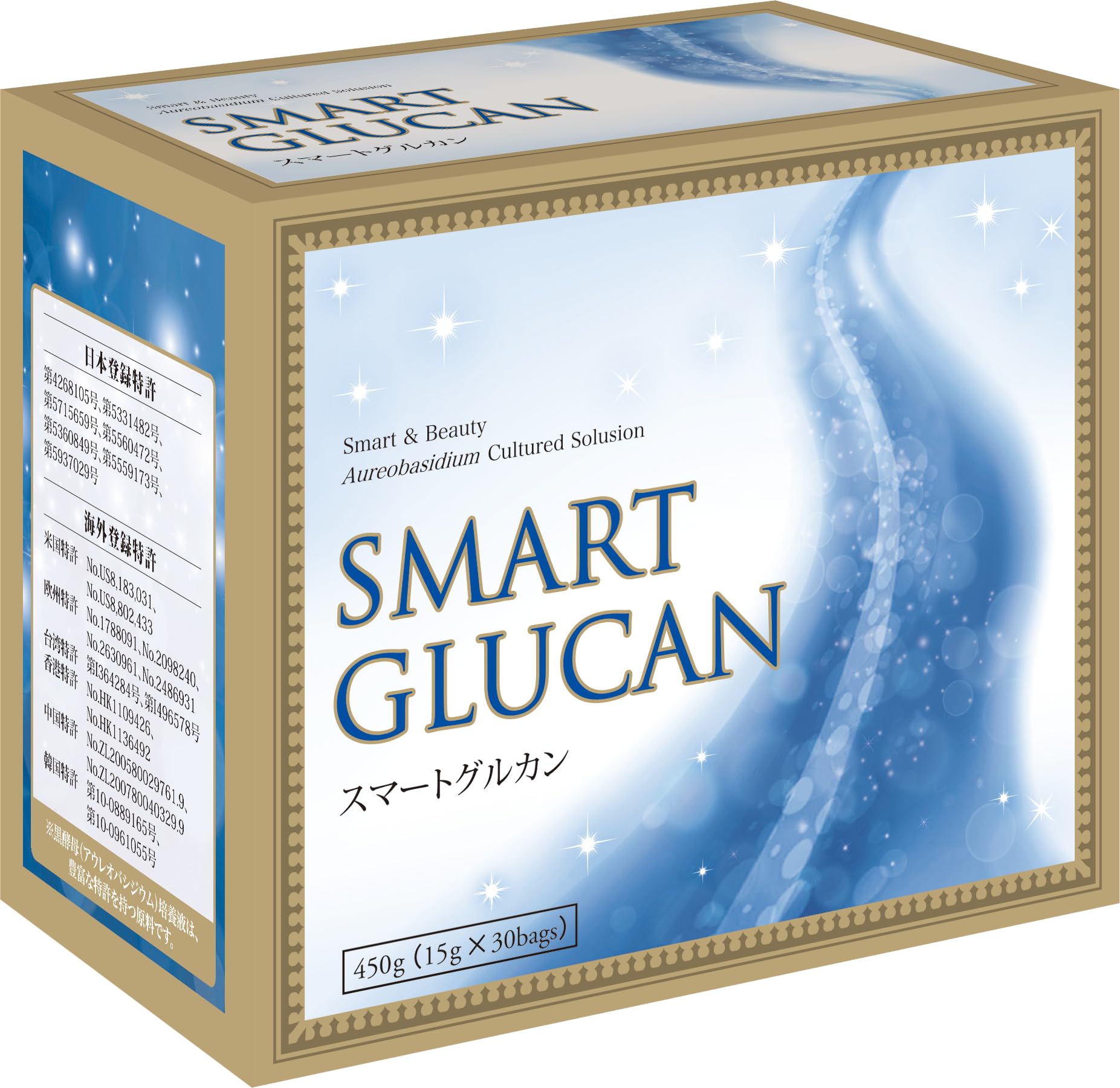 Amazon | スマートグルカン 450g (15g×30袋) | アウレオ