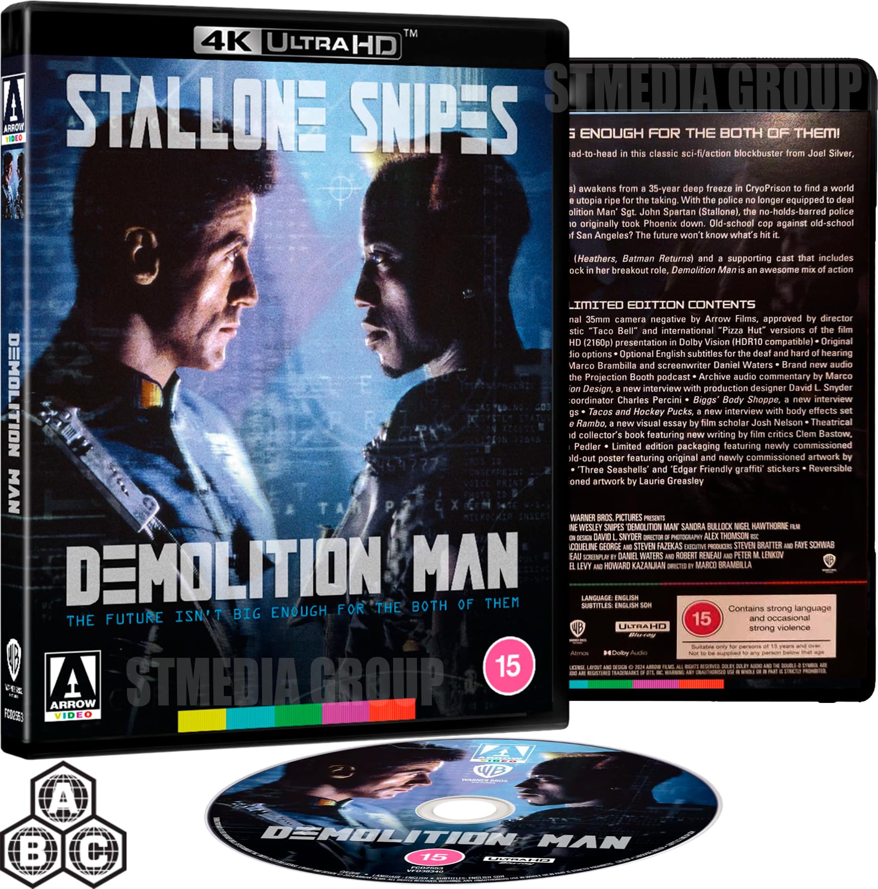 Demolition Man (Special Edition / Bonus Features / 2 Cuts) [4K UHD] [Region Free]