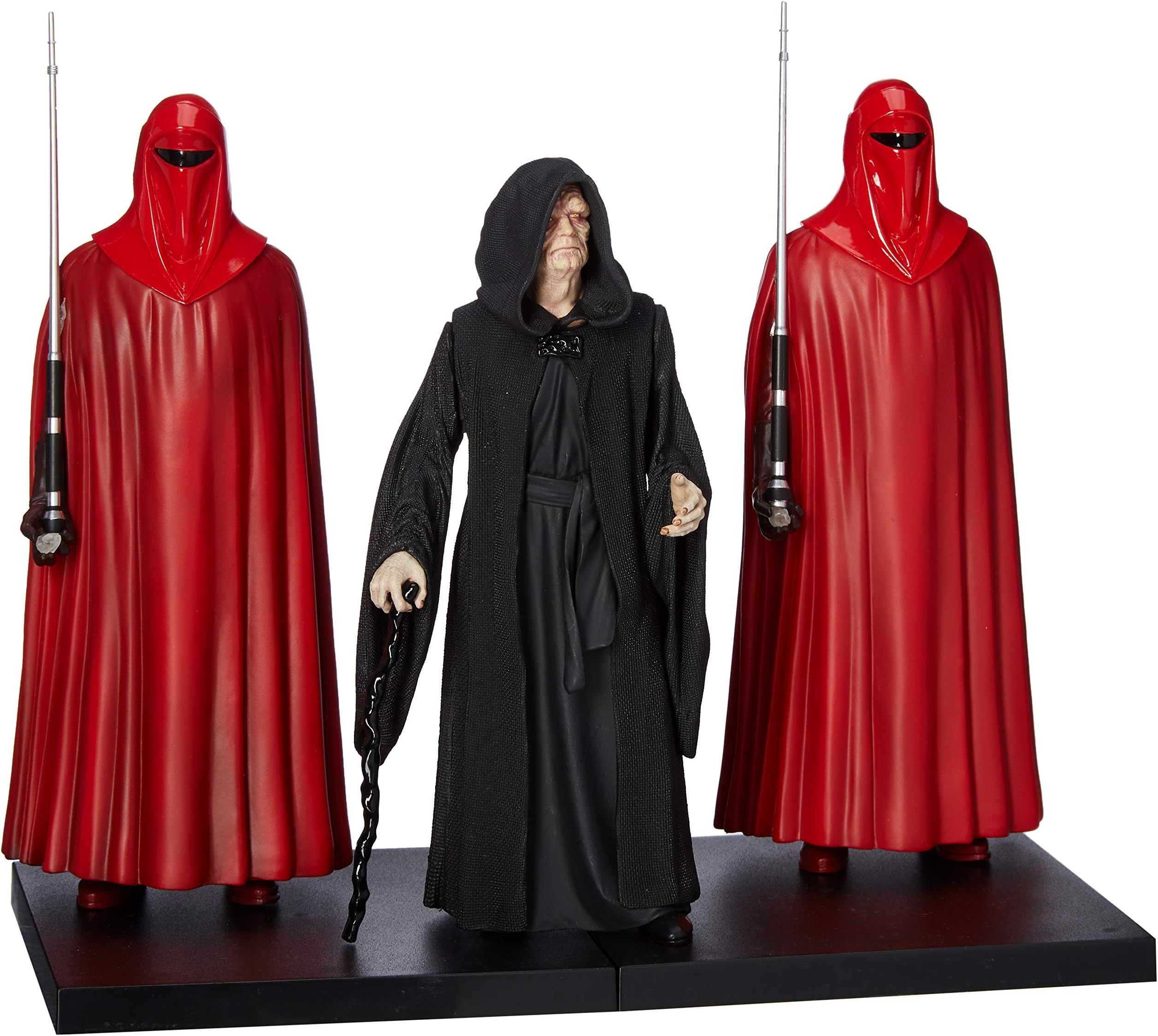 Kotobukiya Star Wars Emperor Palpatine Royal and Guard 3 Pack Artfx+ Statue