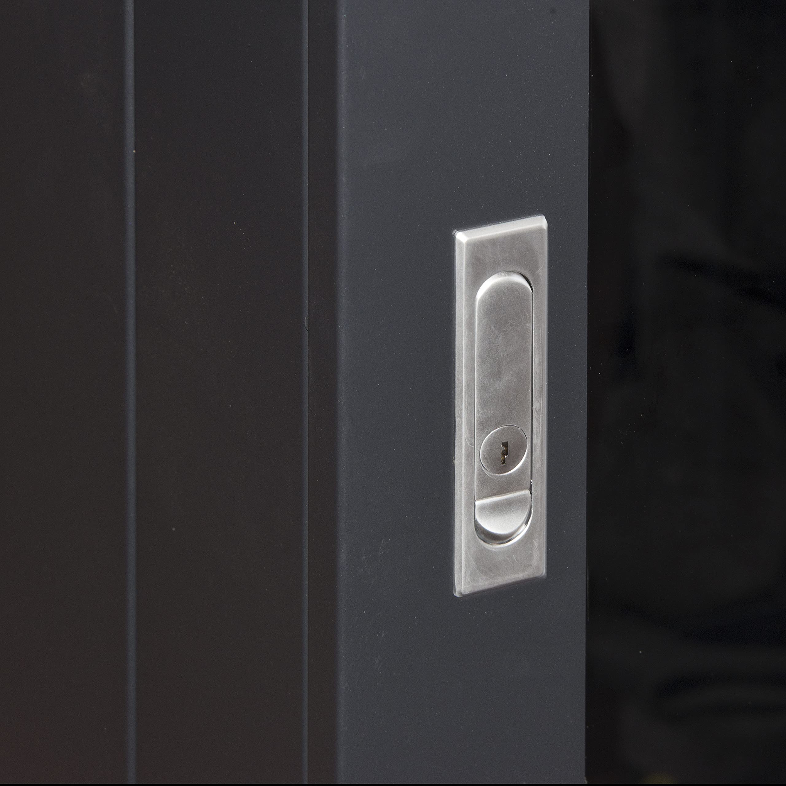 LINK Armadio Rack 19" per RETI 27U (A) 1388 (L) 600 (P) 800 mm. Colore Nero Porta Vetro