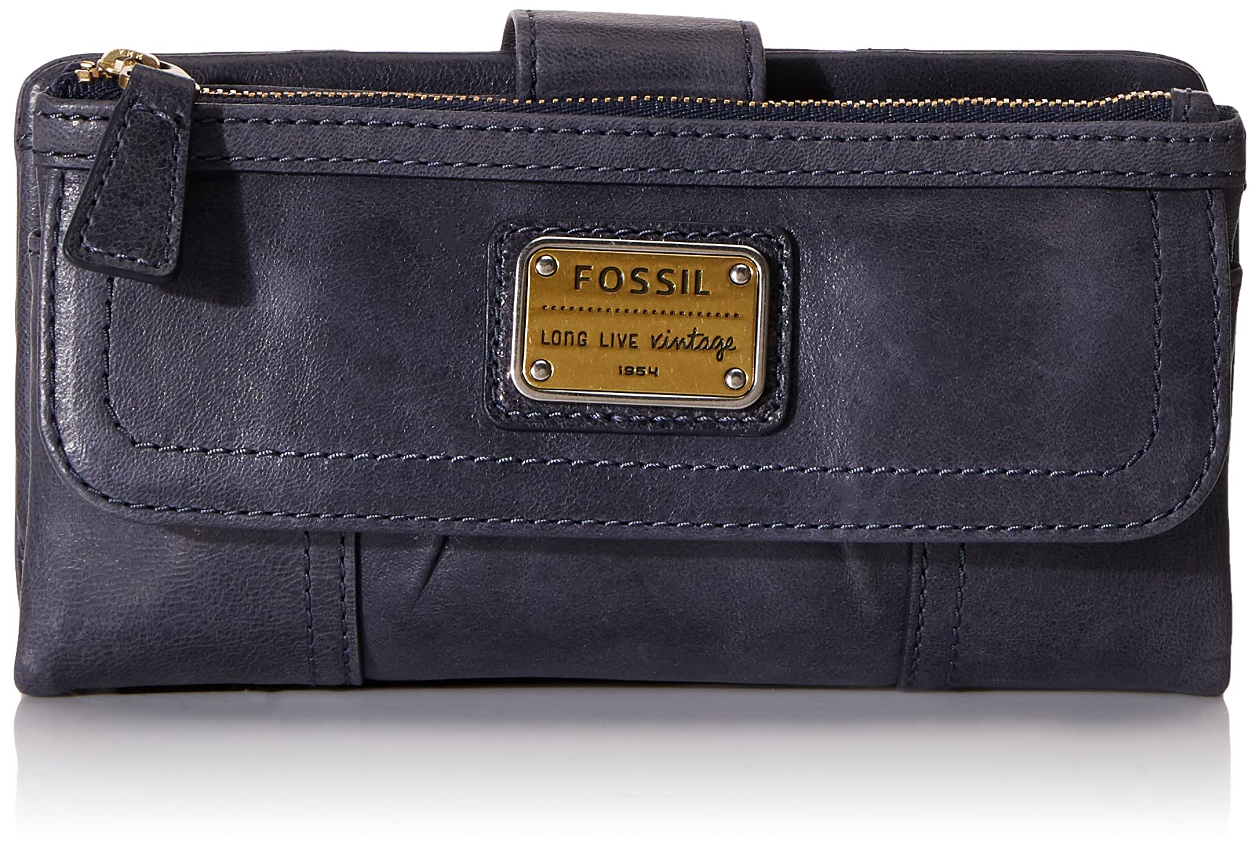 Fossil Women's Emory Leather Clutch Wallet