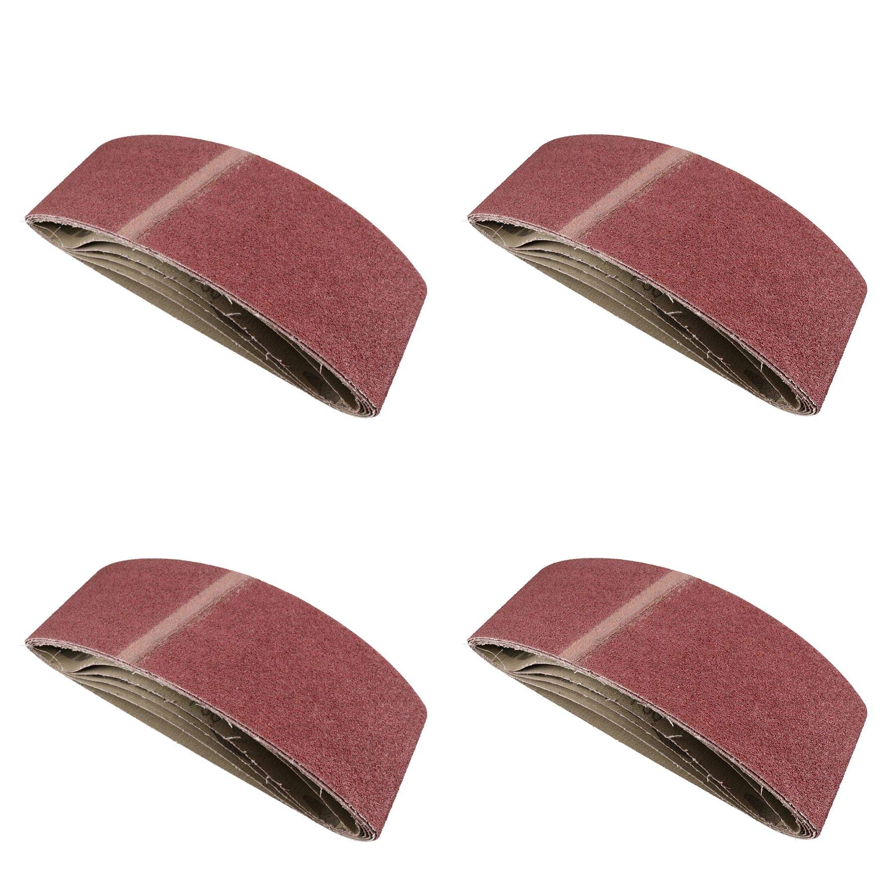 Pasowy Power Finger pilnik szlifierka ścierne paski szlifierskie 533 mm x 75 mm ziarnistość 60 20 szt.