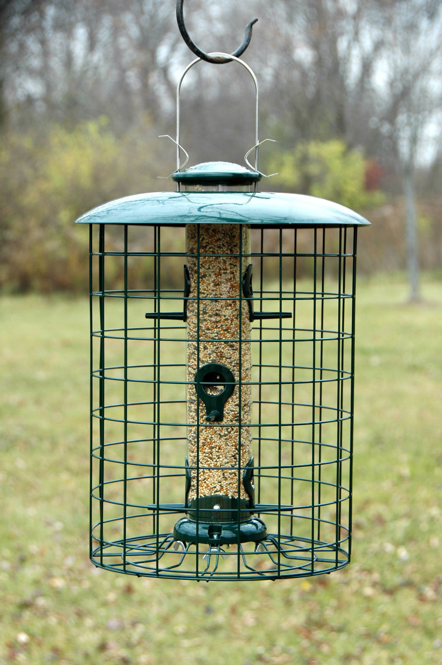 Woodlink WLC6S Caged Mixed Seed Bird Feeder