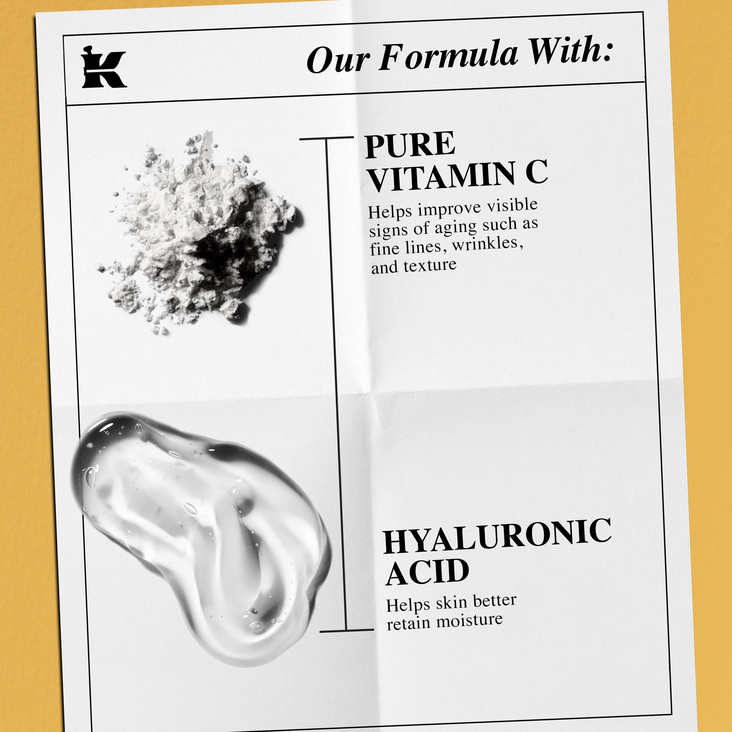 Kiehl's Kiehl's Powerful-Strength serum do oczu z witaminą C, redukcja linii i cienie pod oczami