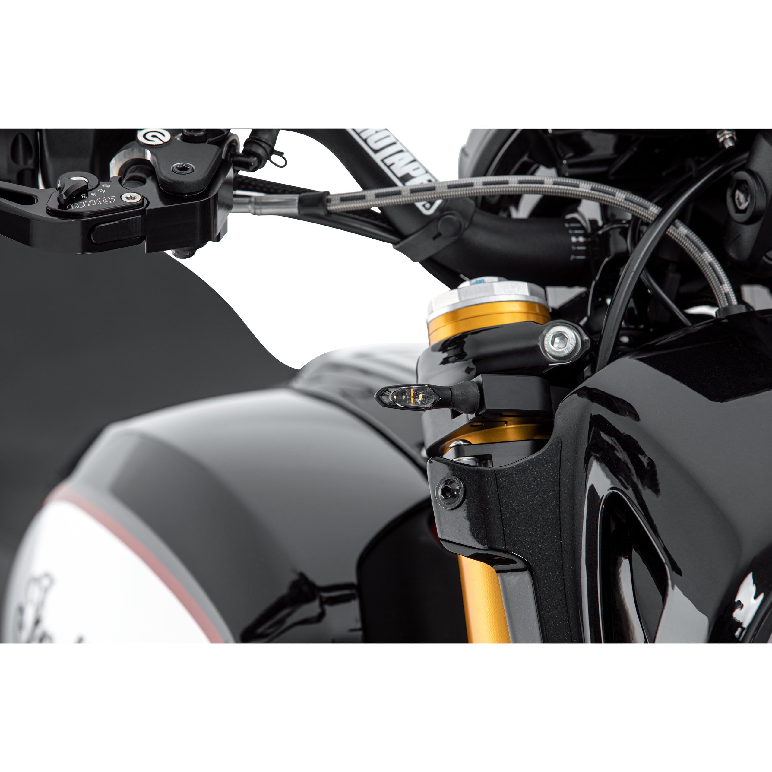 HIGHSIDER LED-Blinker SONIC-X2, schwarz | Vielseitig einsetzbar