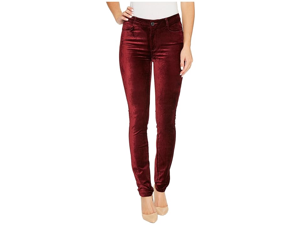 

Paige Hoxton Velvet Skinny in Dark Magenta (Dark Magenta) Women's Jeans, Purple