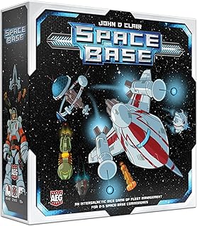 Comprar AEG Alderac Entertainment, Space Base, Juego de Dados Simple y Rápido, Juego de Mesa para Toda la Familia en Inglés, De 2 a 5 Jugadores con Edad 14+, Juego Estratégico y de Ciencia Ficción