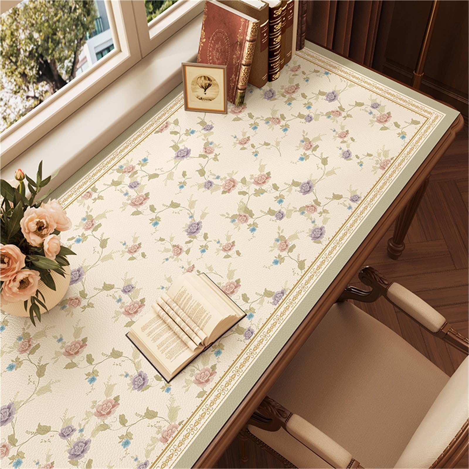 Table Runner American Fireplace Cabinet, Table Mat, Shoe , Entrance , Countertop, Long Tablecloth, Waterproof And Oil Tea , Desktop Protective(A,50*80cm)