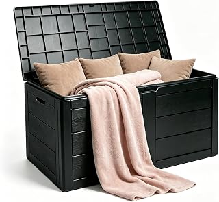 Outdoor Storage Box 70gallon Waterproof Deck Boxes for Furniture & Tool Box