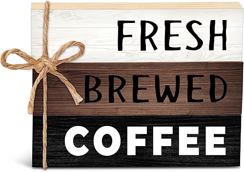 Libros decorativos para decoración del hogar, apilamiento de libros de madera para decoración de mesa, libros de decoración de café recién hecho