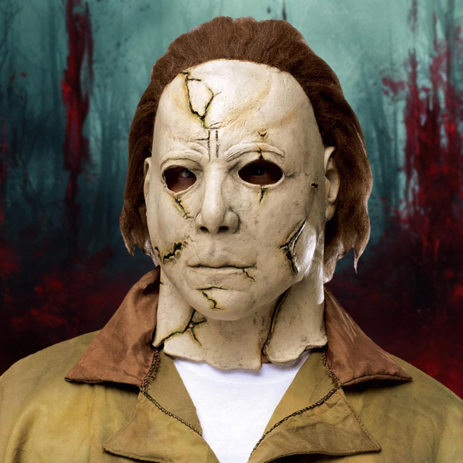 Fun World Kid's Michael Myers Child Mask - Rob Zombie's Halloween Accessory, Multi, Standard