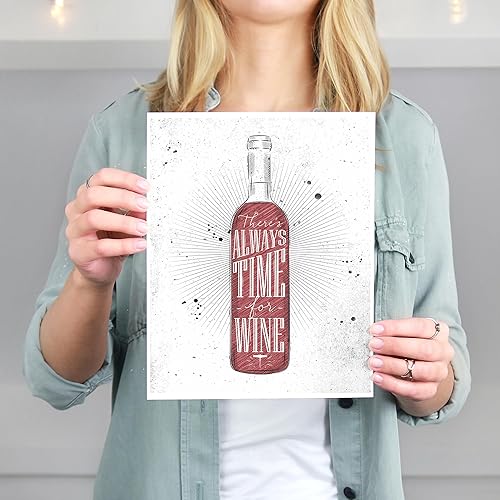 Miniatura 3 de Wine Wall Decor Art Print - Unframed - 8x10
