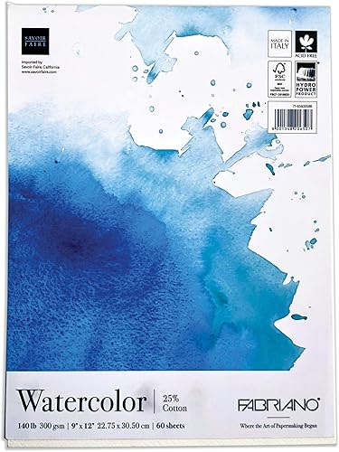 Miniatura 3 de Fabriano Studio Fat Pad, 9 x 12, blanco