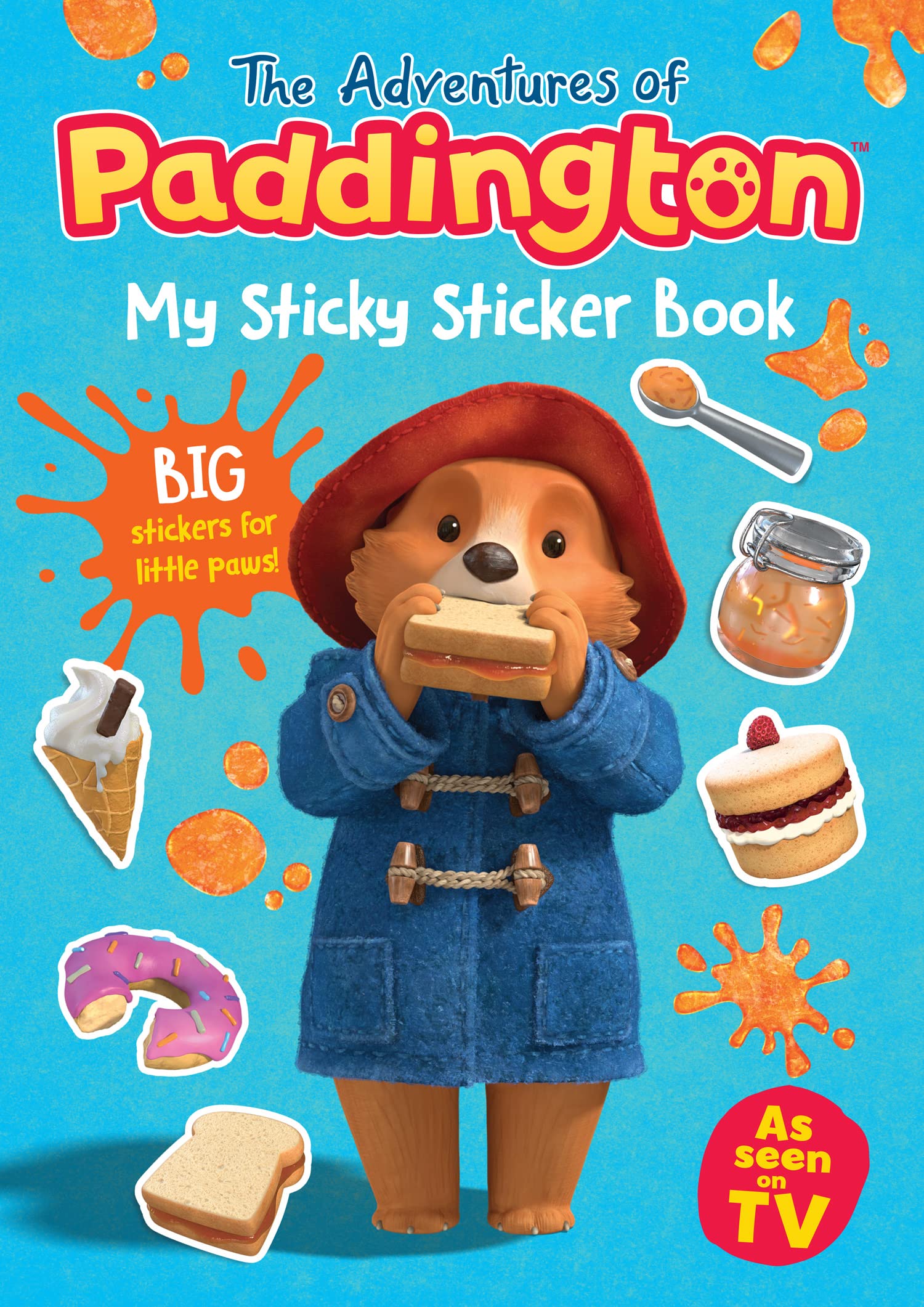 My Sticky Sticker Book: A fun illustrated kids activity book for early readers ages 3+ (The Adventures of Paddington) Paperback – Sticker Book, 3 Mar. 2022
