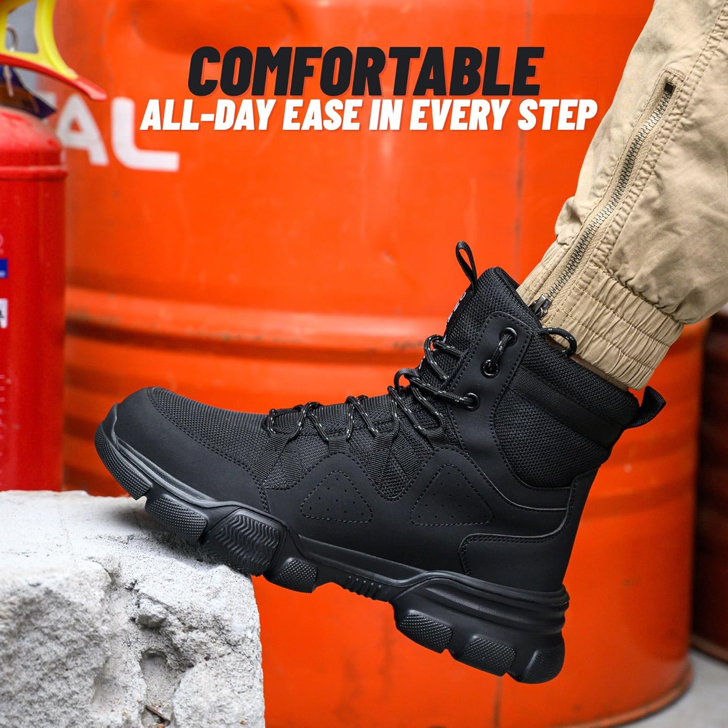 Rona Safety Shoes & Boots - Steel Toe Cap, Lightweight & Comfortable - Men's & Women's