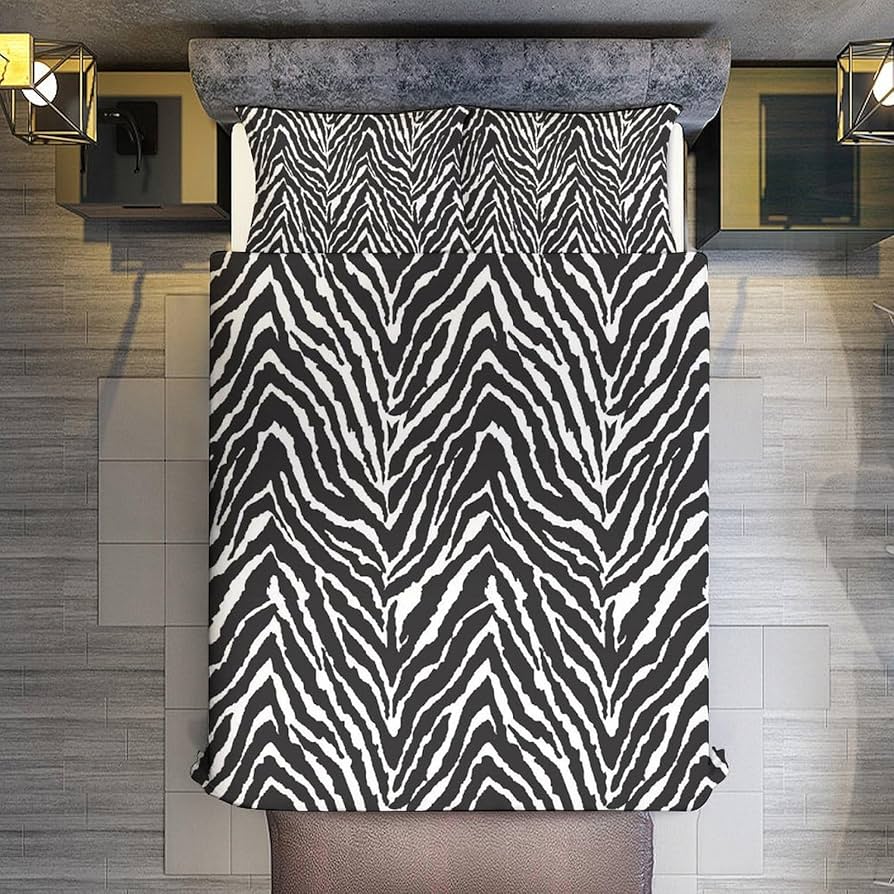 シンプルな白黒布団セット 山善 布団セット セミシングルショート 7点セット 固綿入り