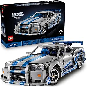 LEGO Technic 2 Fast 2 Furious Nissan Skyline GT-R (R34) Auto Bouwpakket voor Volwassenen