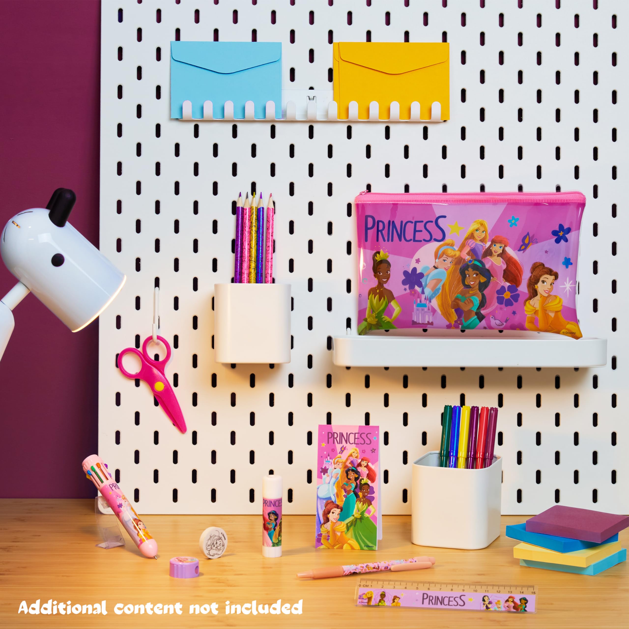 Disney Stitch Kids Pencil Case and Stationery Supplies Set for Preschool Nursery Notebook Colouring Pencils Pen - Image 2