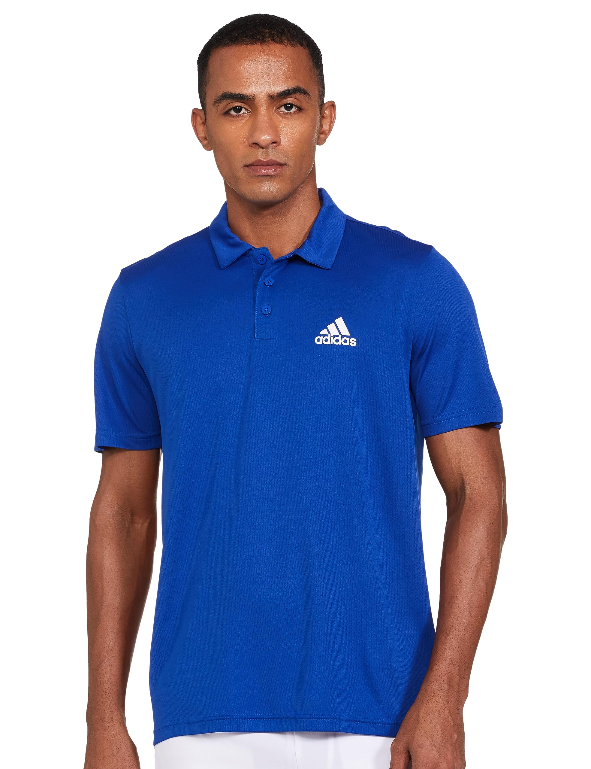 Men's Polyester Geometric Regular Fit Polo Shirt