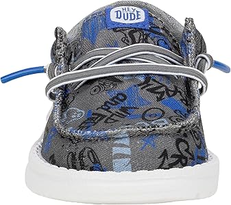 Amazon.com | HEYDUDE Men's Kid Wally Funk Graffiti Mix (Toddler