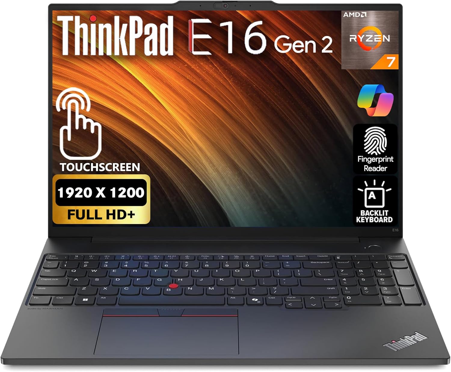 Lenovo ThinkPad E16 Gen 2, FHD+ 16″ Touchscreen, AMD Ryzen 7 7735U, 24GB RAM, 1TB SSD, Fingerprint, Backlit Keyboard, WiFi 6E + BT, RJ-45, FHD Webcam, Win 11 Pro, AI Business Laptop Lenovo ThinkPad E16 Gen 2, FHD+ 16″ Touchscreen, AMD Ryzen 7 7735U, 24GB RAM, 1TB SSD, Fingerprint, Backlit Keyboard, WiFi 6E + BT, RJ-45, FHD Webcam, Win 11 Pro, AI Business Laptop