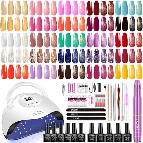Miniatura 8 de YALSYNY Kit de esmalte de uñas de 10 colores