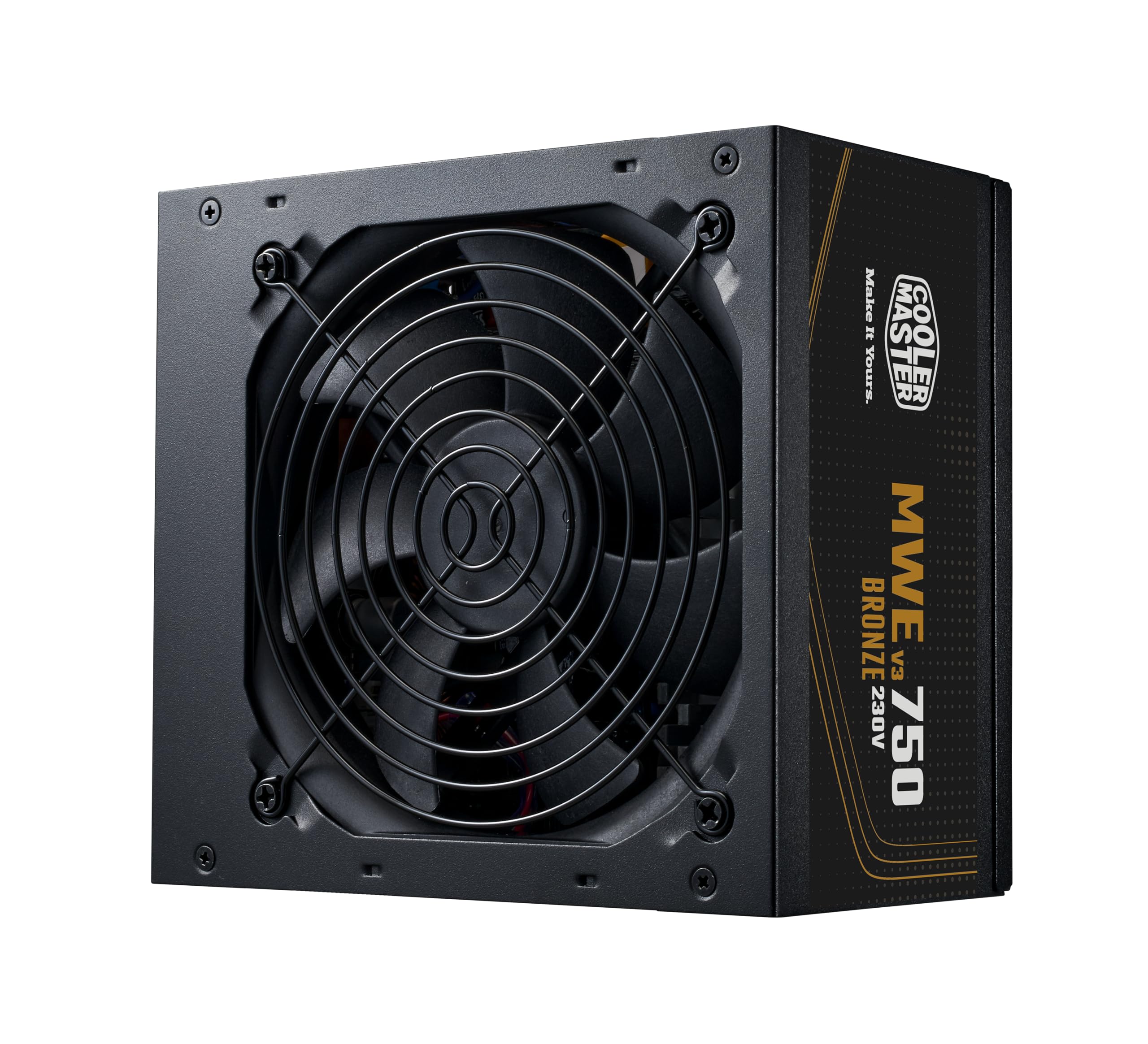 Cooler Master MWE 750 V3 Bronze ATX 3.1 Power Supply - Non Modular | 80 Plus Bronze Certified | Quite HDB Fan | DC-to-DC Circuit Design | ATX 3.1 Version | Ready for RTX 50 Series GPU | 750 Watt — Amazon image 2