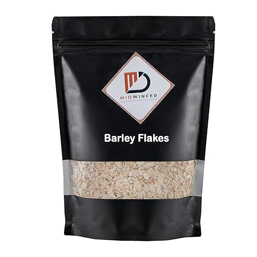 Midwinfer Rolled Barley Flakes-400g Brekfast Kernal
