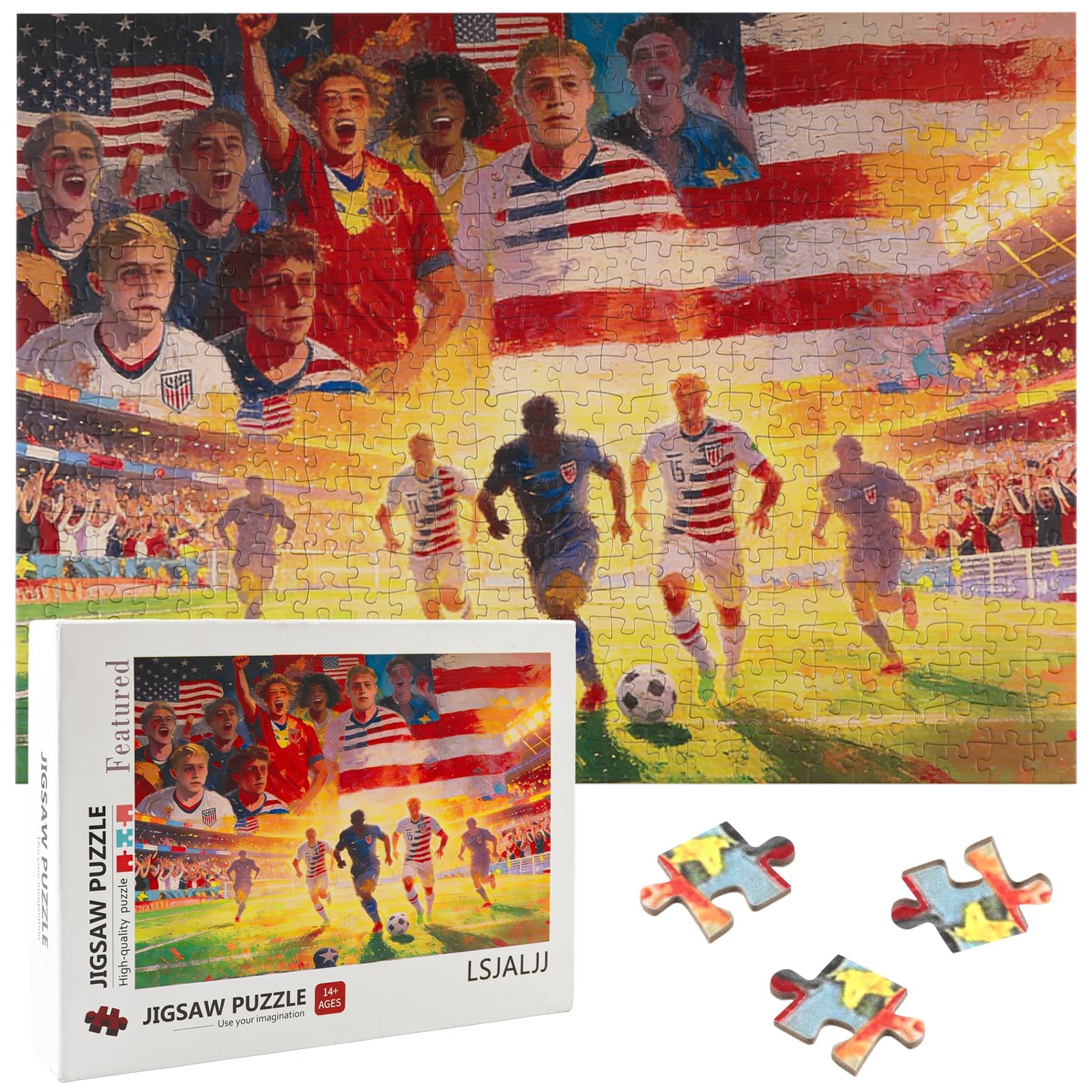 Amazon.com: 2026 World Cup Jigsaw Puzzle - 500 Piece Puzzles for