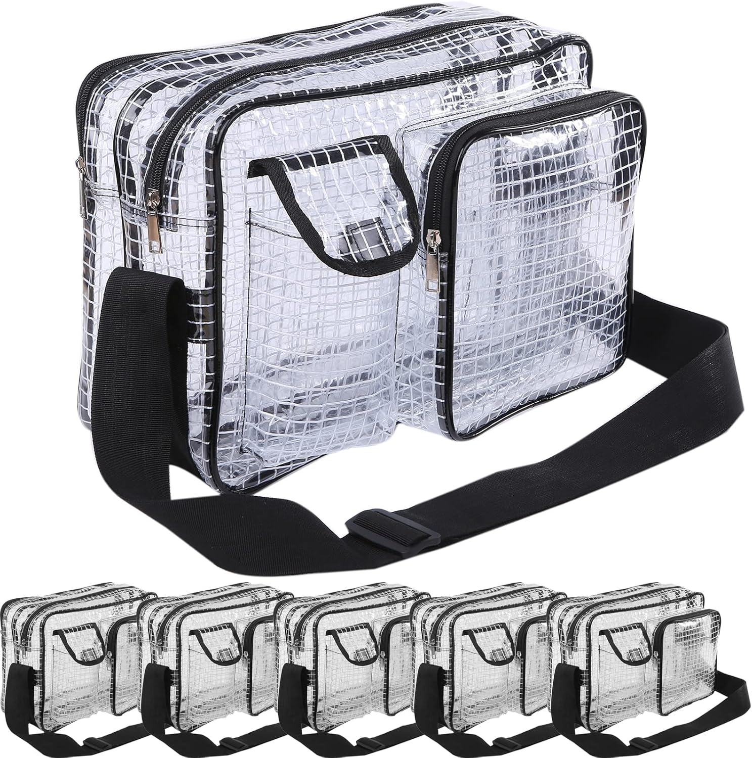 おむつ7袋 GooTouch] エンジニアバッグ 透明 14インチ対応 帯電防止