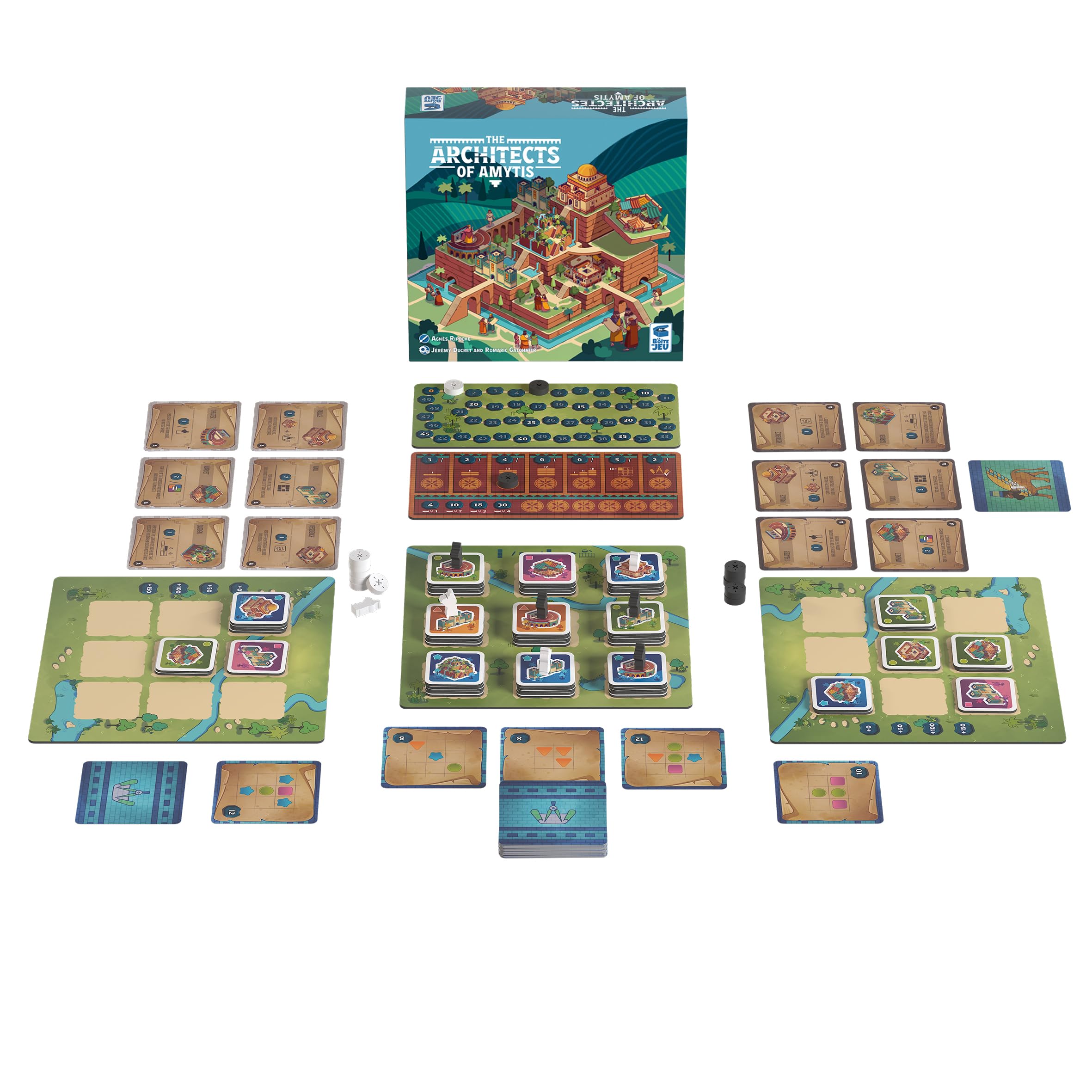 The Architects of Amytis Strategy Board Game for 2 Players - Image 3
