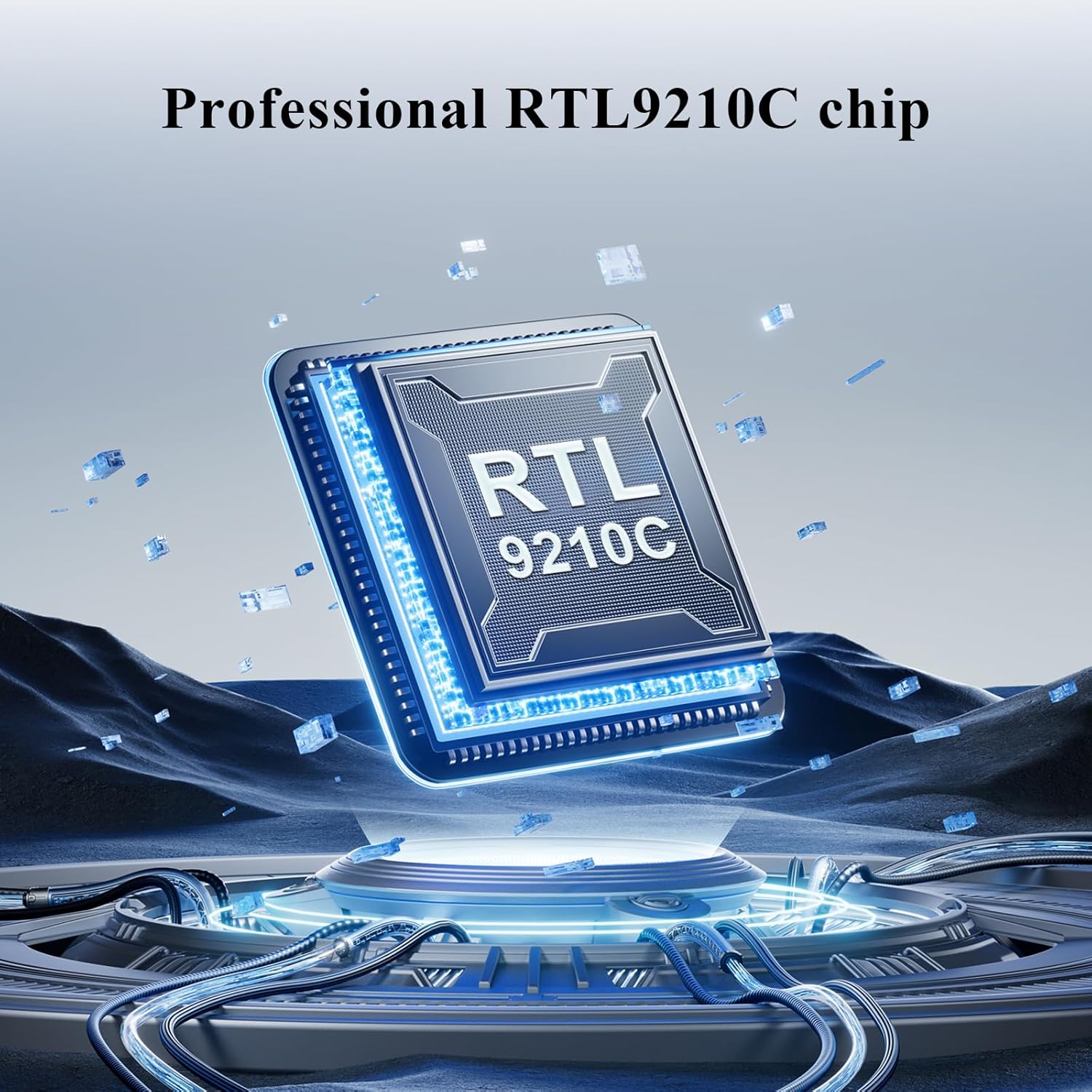 NVMe Enclosure with Cooling Fan, Tool-Free Installation,Full Aluminum Alloy, Sandwich Style Design, USB 3.2 Gen 2 PCIe Adapter for M & M+B Key NVMe/SATA M.2 SSD Case for 2230/2242/2260/2280 - Image 3