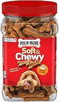 Vista 13 de Milk-Bone Golosinas suaves y masticables Mini para perros, pollo, 18 onzas Hechas con pechuga de pollo real