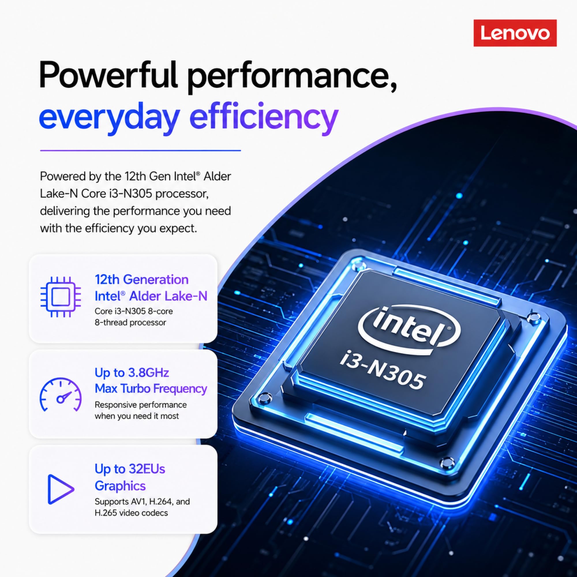 Lenovo IdeaCentre - Computer desktop all-in-one ad alte prestazioni da 61 cm, processore Intel Core i3 a 8 core, 32 GB di RAM, SSD da 1 TB, Office 365 per il Web, KB e mouse wireless, base di ricarica