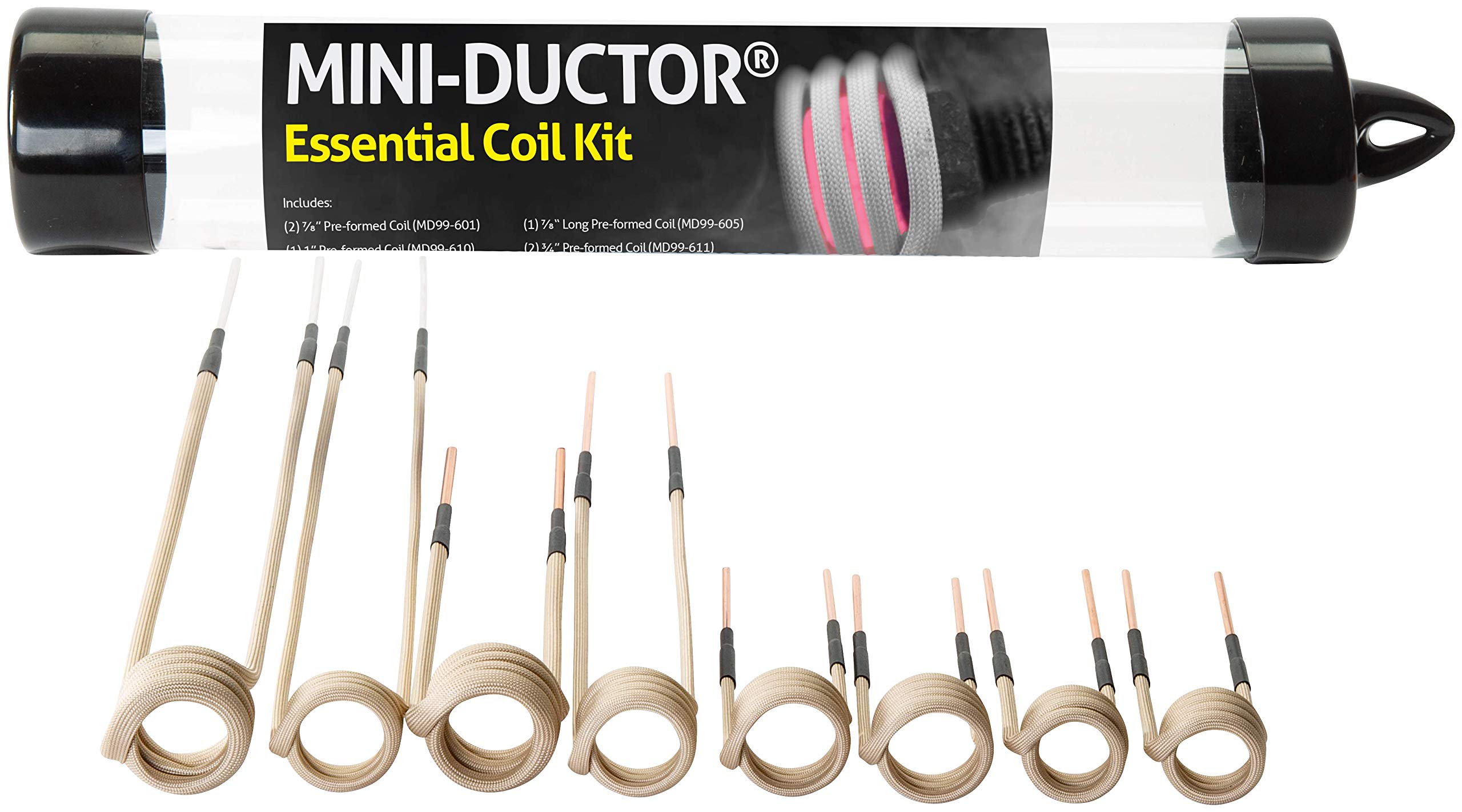 Induction Innovations MD99-660 Mini-Ductor 8-Piece Induction Essential Coil Kit, Flexible and Long-Lasting