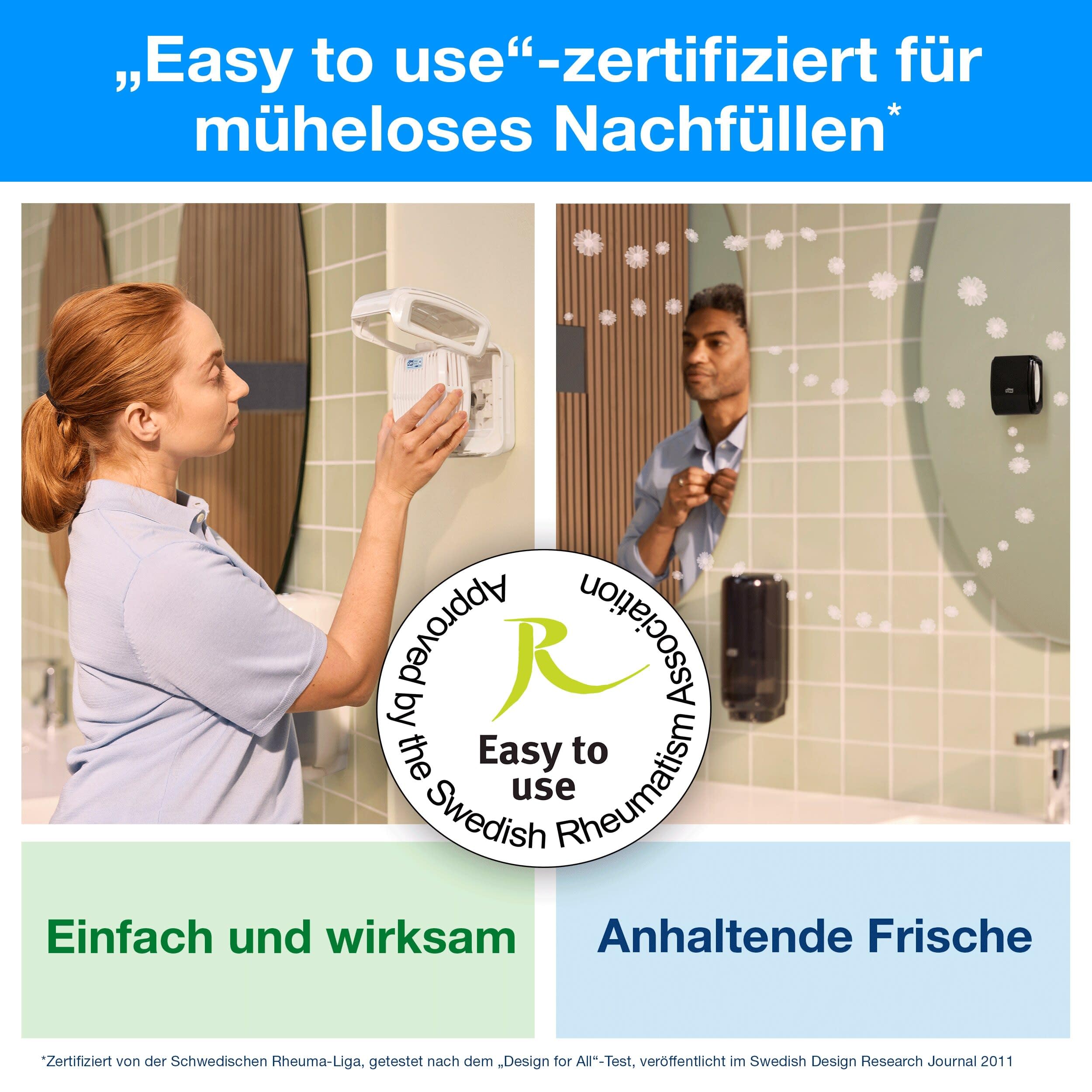Tork Starter Pack für kontinuierlichen Lufterfrischer A3, Design, 976000