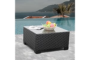 Rattan Wicker Outdoor Patio Coffee Table