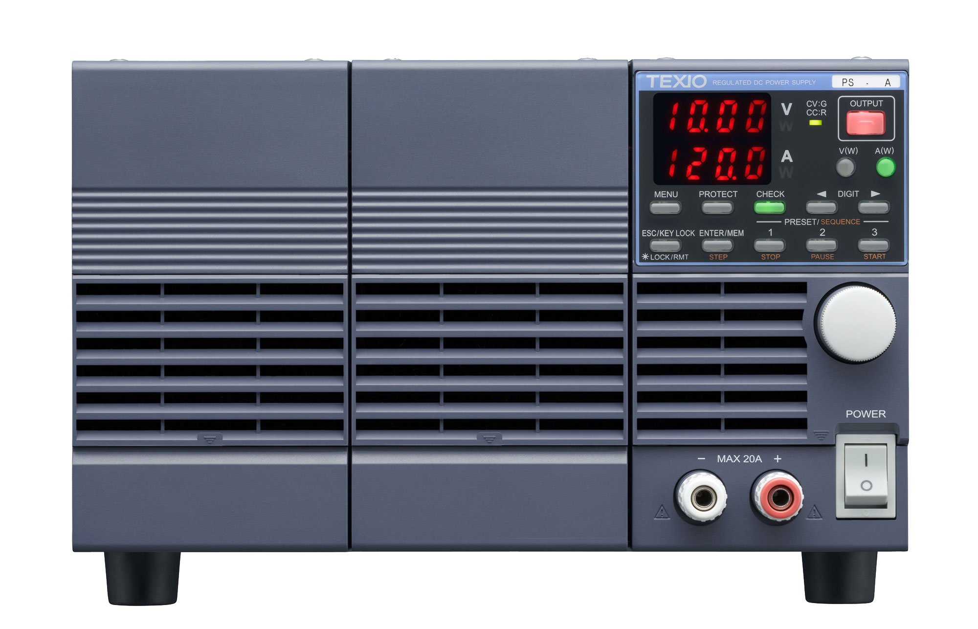 Amazon | TEXIO(テクシオ) スイッチング直流安定化電源 40V/30A : PS40