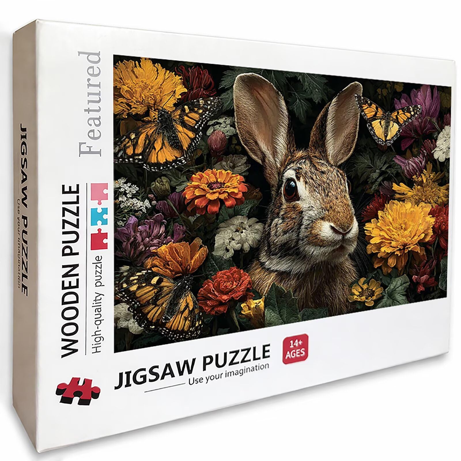 Drewniane puzzle z motywem zwierzęcym, 99 x 70 cm, motyl Jigsaw, 2000 elementów dla dorosłych, z pudełkiem, wymagająca gra logiczna, kolorowa gra w układanie, prezent dla nastolatków, dla wszystkich