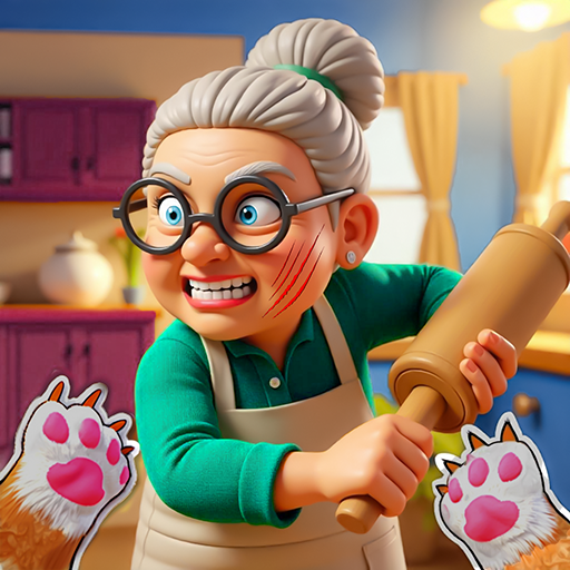 Kätzchen gegen Oma: Ich bin ein Katzenchaos-Simulator & ein unartiges Kätzchen-Fluchtspiel – ein böser Katzenwitzbold