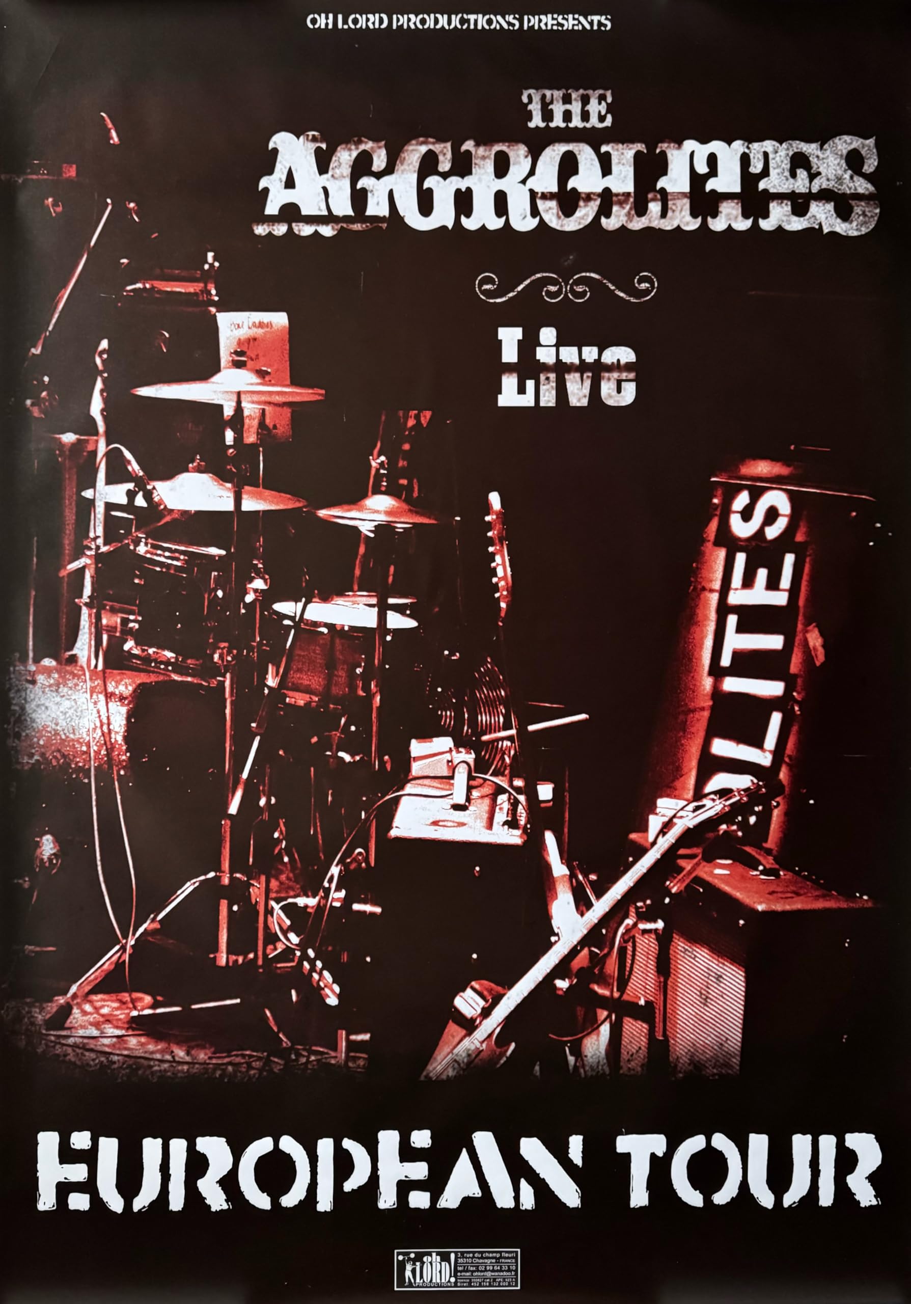 Affiche The Aggrolites 2011 poster reggae 70X100Cm pour salon - 2