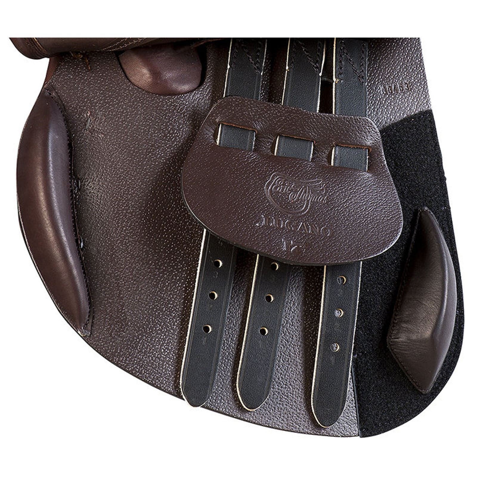 Eric Thomas "Lugano Full Grain Pelle Bovina Jumping cavallo da sella e cover