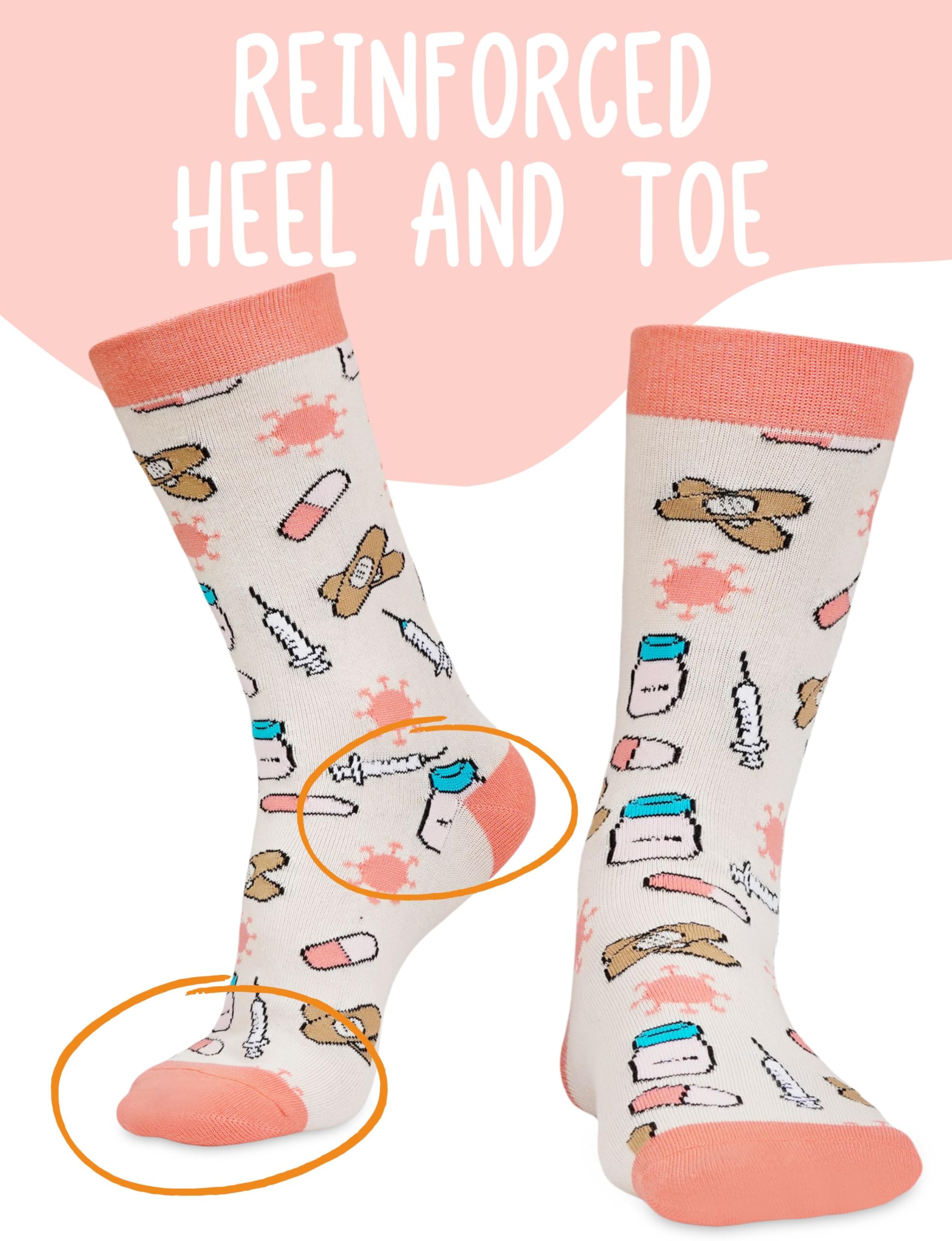 InnoBeta Physician Assistant Gifts, Gifts on Birthday and Christmas, One Size Crew Socks