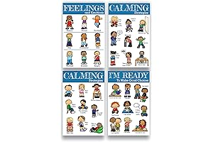 Your Therapy Source Calming Strategies Poster for Kids